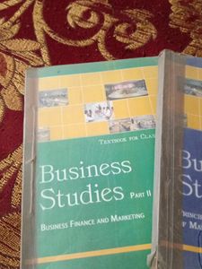 Class 12th , Business Studies Book Ncert