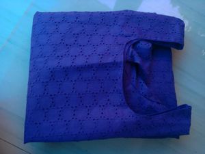 New Elegant Blue Hakoba Kurta