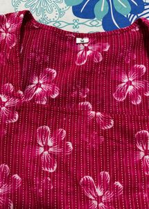 Floral Print Kurti🎀