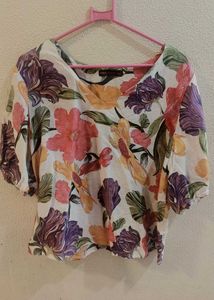 Marks&Spencer floral print top