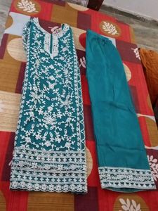 Party Wear Plazo Suit