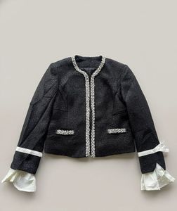 Elegant Embellished Tweed Jacket