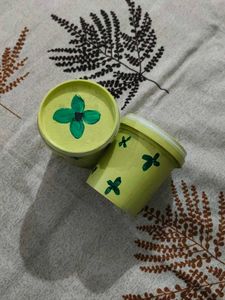 Hand Painted Storage Containers