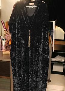 Vintage Velvet NavyBlue Dress