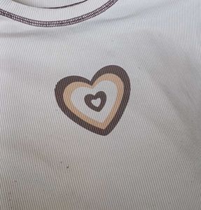 Cute Heart Graphic Tee