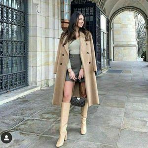 ZARA Pintresty 🌸double cheasted coat