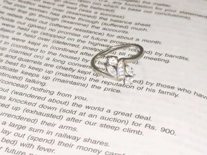Vintage Floral Diamond Ring