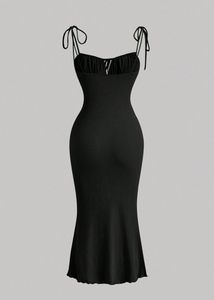Mellisa Tie Up Bodycon Dress 💋