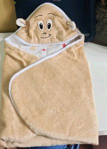 Cute Baby Hooded Swaddal