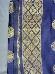 Elegant Banarasi Blue Silk Saree❤️