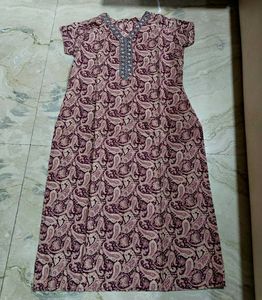 Paisley Print Kurta