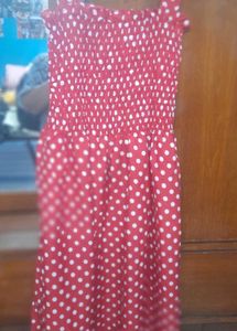 Red Polka Dot Dress