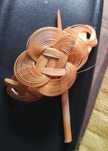 Handcrafted Bamboo Stylish  Hair Clip