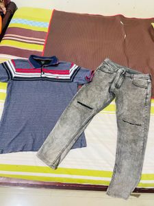 T Shirt And Jeans