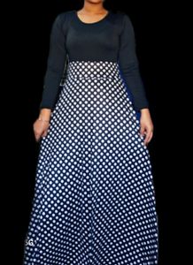 One Piece Black And White Polka Dots