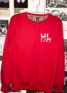 Red Graphic Sweatshirt