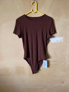 Brown Bodysuit