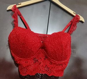 Red 🔴 Sports Bra For 36 C Bust