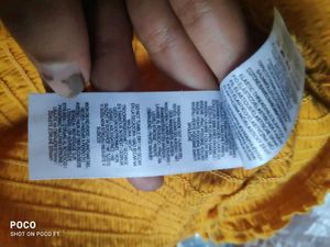 Yellow Off-Shoulder Top