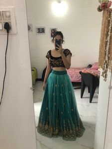 Blue Lehenga Choli