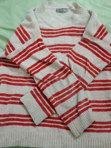 Striped Knit Sweater