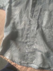 Striped Button-Down Shirt