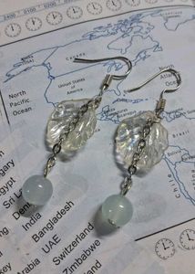 {Crystal Cascade Earrings}