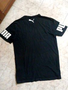 Puma Black Logo T-Shirt (Unisex)