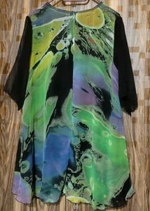 Kathleen Berney Printed Free size Dress/Top