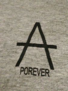 Gray 'A Forever' Tee Very soft and warm 🔥