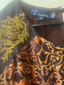 ethnic floor length gown