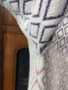 Patterned Turtleneck Sweater