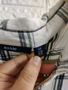 White Checks Shirt