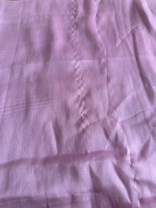 Lavender Silk Saree with Delicate Embroidery