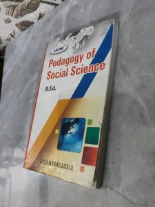Pedagogy Of Social Science, B.ed. Book
