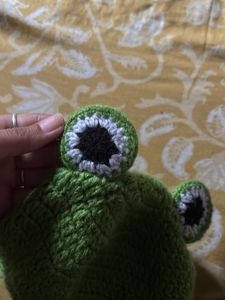 Crochet Frog Bucket Hat
