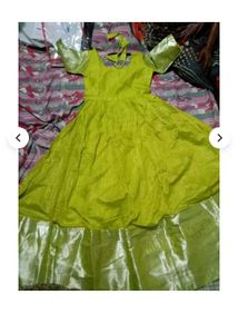 Light Green Organza Gown