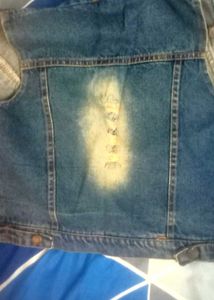 Girly Ripped Denim Jacket