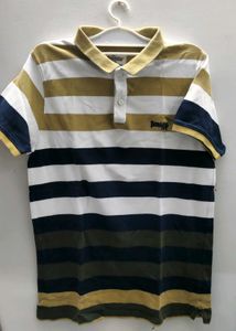 Striped Polo Shirt (Size S)