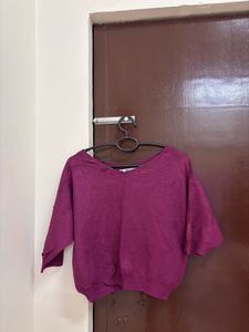 Sweater Crop Top