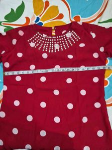 PolkaDot Top For Women