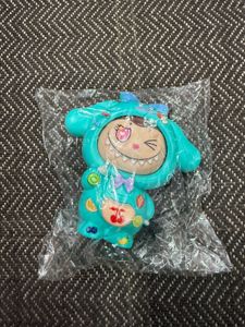 Labubu Face Rotating Keychain