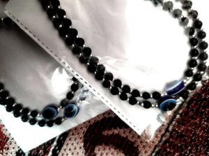 Evil Eye Beaded Necklace