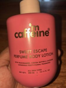 Sweet escape perfume, body lotion