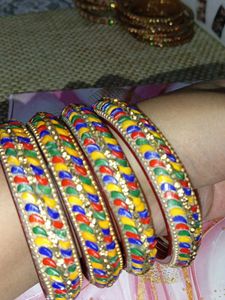 Multi Colour Bangles 🌈