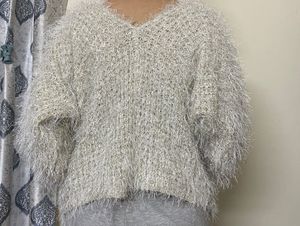 Stylish Wool Knit Sweater