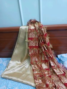 Satin Dress Material With Royal Dupatta