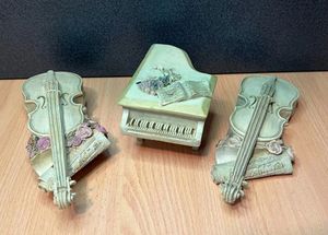 Combo of Musical Instruments Decor