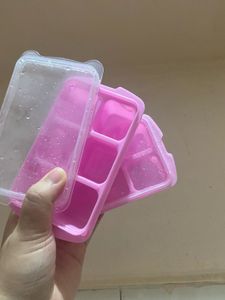 Pink Ice maker & Slicer