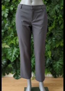 Gray Cropped Pants